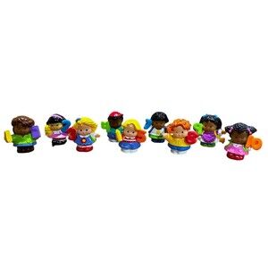 Fisher Price Little People Time To Learn Numbers Set Figures 1-10 Missing No 6